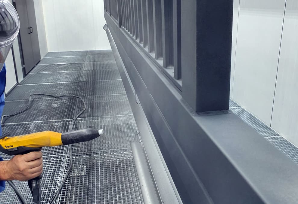 Pulverbeschichtung Großteile Oberösterreich 