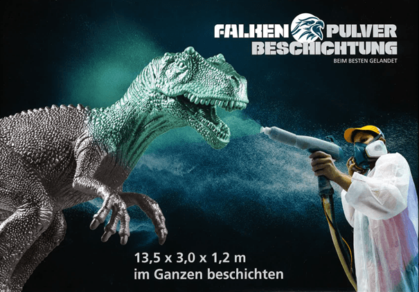 Pulverbeschichtung Großteile, Sonderteile bis 13,5 Meter