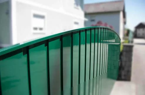 Individuelle Gartenzäune aus Aluminium  2